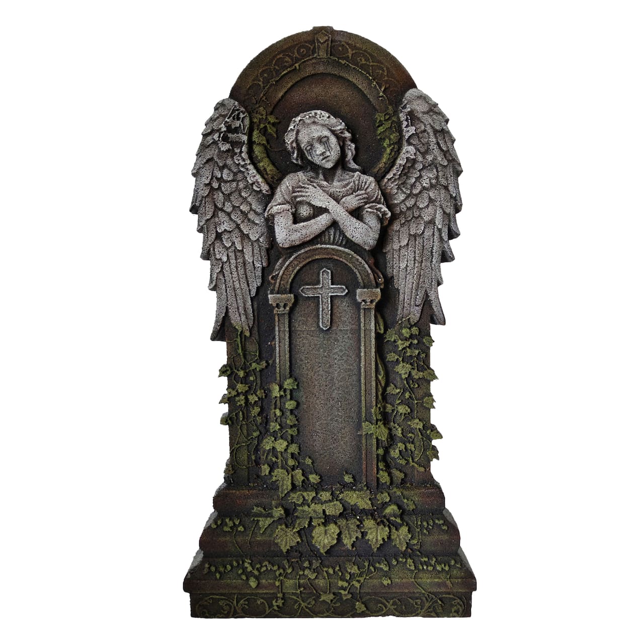 35" Gray Bleeding Angel Tombstone by Ashland®